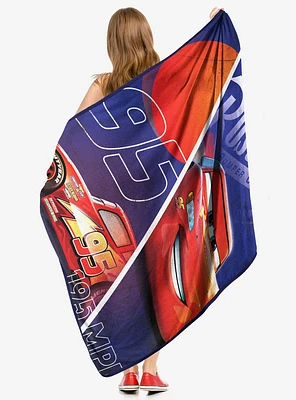 Disney Pixar Cars Rusteze Split Micro Raschel Throw