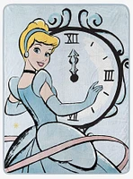 Disney Cinderella On Time Micro Raschel Throw