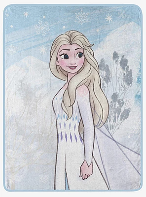 Disney Frozen 2 Snowscape Micro Raschel Throw