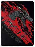 Game of Thrones Fire And Blood Micro Raschel Throw