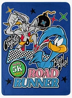 Looney Tunes Beep Beep Micro Raschel Throw