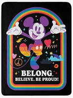 Disney Mickey Mouse Belong Micro Raschel Throw