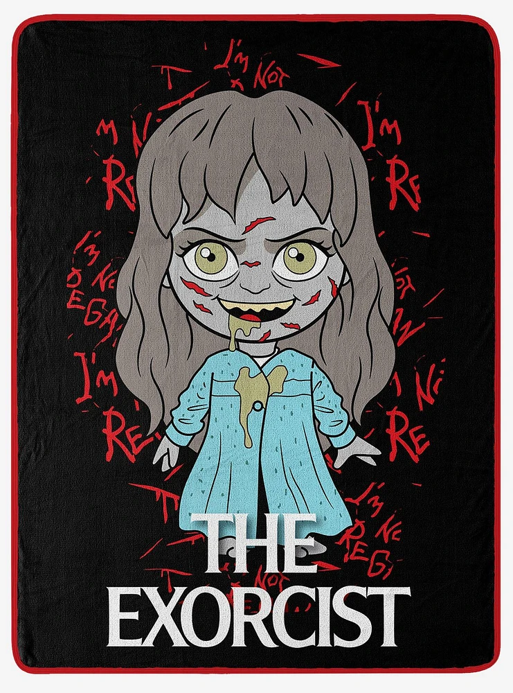 The Exorcist Lovely Day Micro Raschel Throw