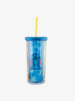 Disney Lilo & Stitch Characters Acrylic Travel Cup