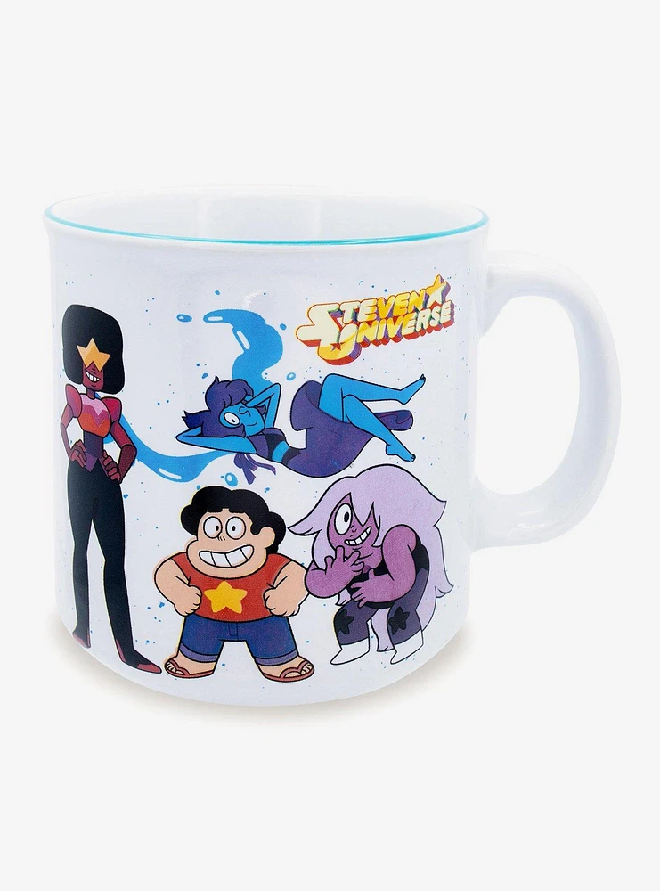 Steven Universe Characters Camper Mug