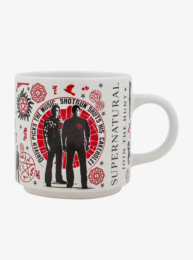 Supernatural Allover Print Mug