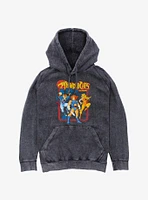 ThunderCats Retro Framed Mineral Wash Hoodie