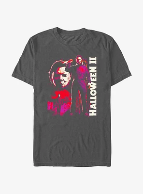 Halloween II Knife Fight Garment Dye T-Shirt