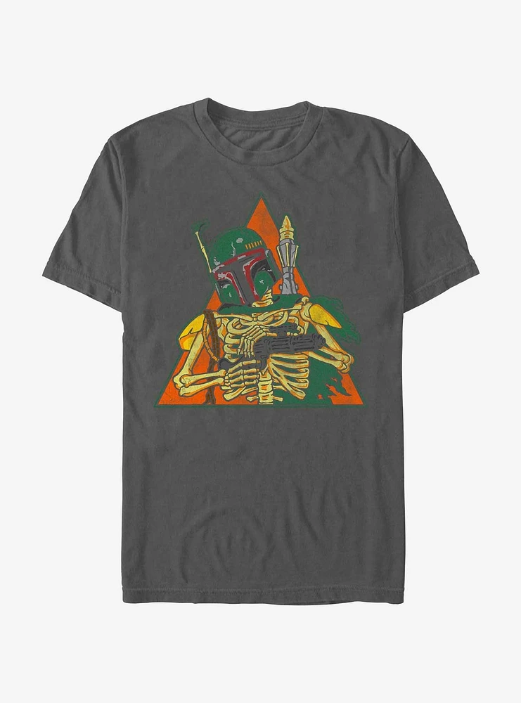 Star Wars Skeleton Boba Garment Dye T-Shirt