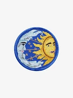 Sun & Moon Star Circle Patch