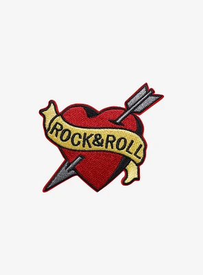 Rock & Roll Heart Patch