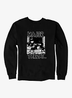 Emily The Strange Major Threat Sweatshirt