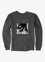 Emily The Strange Major Threat Sweatshirt