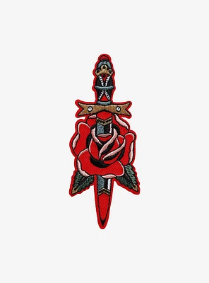 Rose Dagger Patch