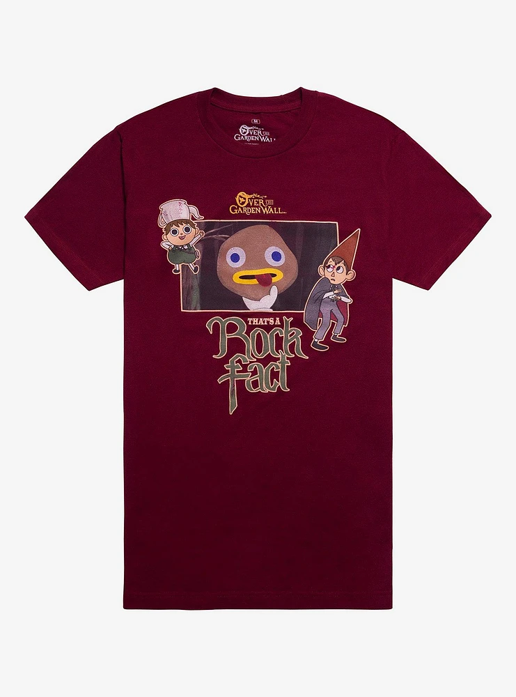 Over The Garden Wall Rock Fact T-Shirt