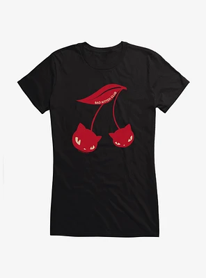 Emily The Strange Cherry Cats Girls T-Shirt