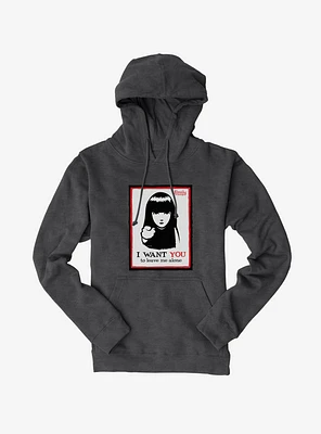 Emily The Strange I Want You To Leave Me Alone Hoodie