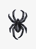 Silver & Black Spider Patch