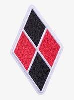 DC Comics Harley Quinn Diamond Logo Patch