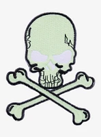 Skull & Crossbones Glow-In-The-Dark Patch