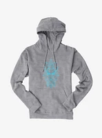 Harry Potter Blue Patronus Graphic Hoodie