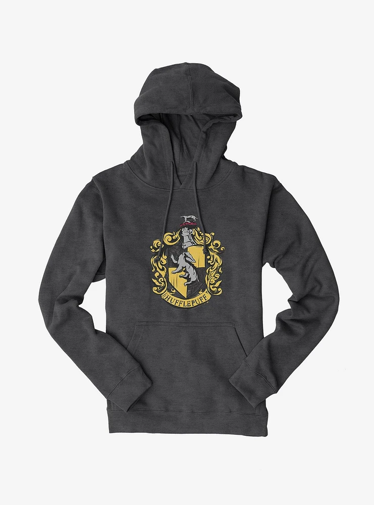 Harry Potter Hufflepuff Shield Hoodie