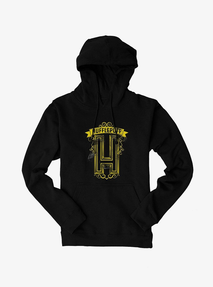 Harry Potter Hufflepuff H Hoodie