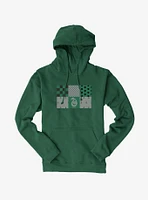 Harry Potter Slytherin Checkered Patterns Hoodie