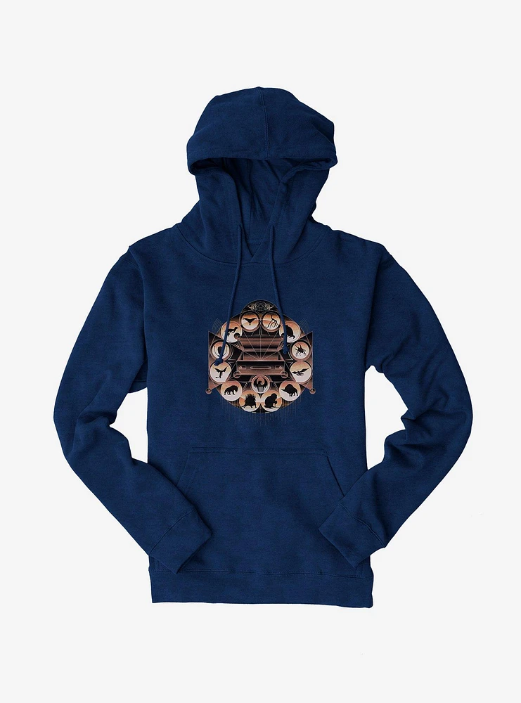 Fantastic Beasts New Suitcase Creatures Hoodie