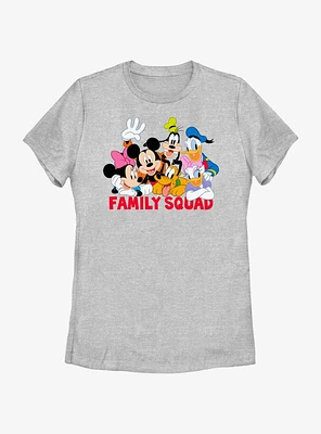 Disney Mickey Mouse Family Squad  Womens T-Shirt