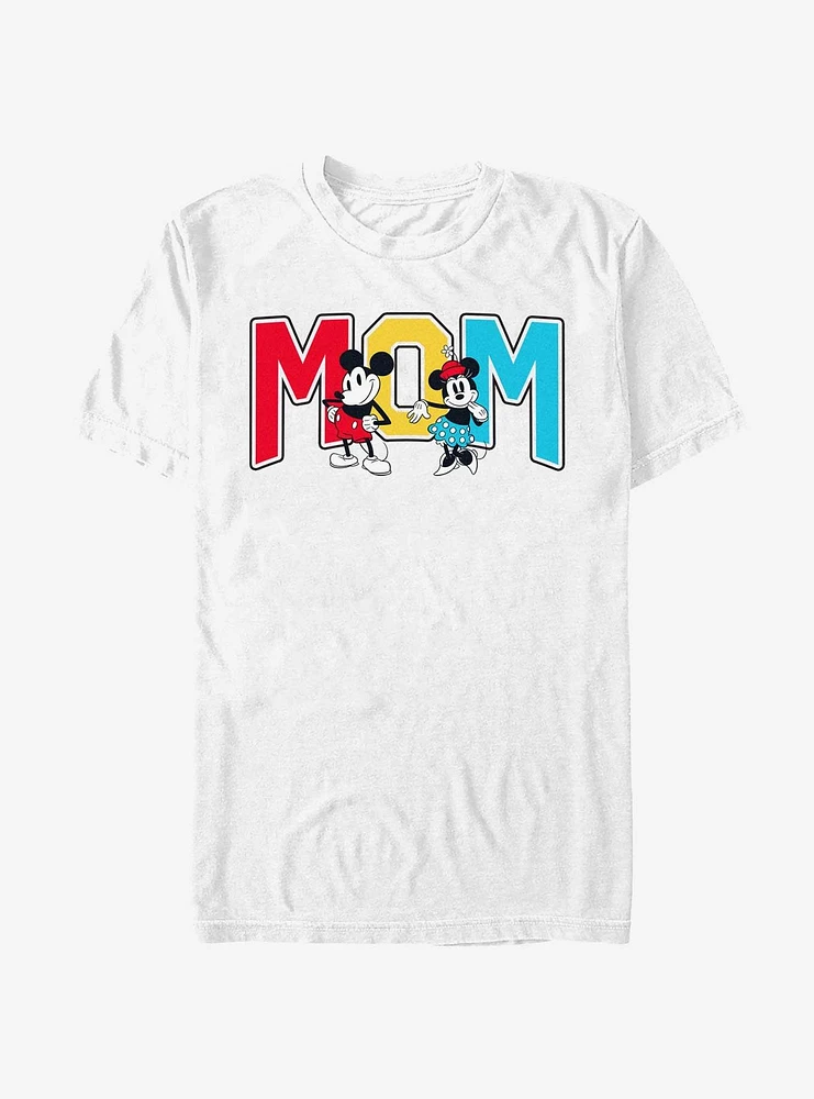 Disney Mickey Mouse Mom Collegiate T-Shirt