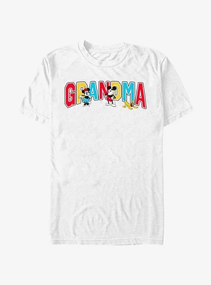 Disney Mickey Mouse Grandma Collegiate T-Shirt