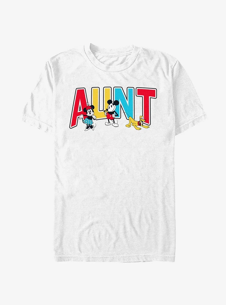 Disney Mickey Mouse Aunt Collegiate T-Shirt