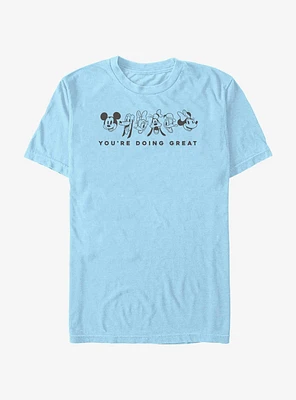 Disney Mickey Mouse Youre Doing Great T-Shirt