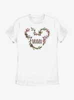 Disney Mickey Mouse Mama Holiday Ears Womens T-Shirt