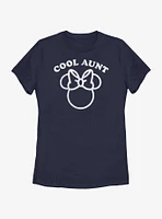 Disney Minnie Mouse Cool Aunt Ears Womens T-Shirt