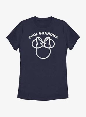 Disney Minnie Mouse Cool Grandma Ears Womens T-Shirt