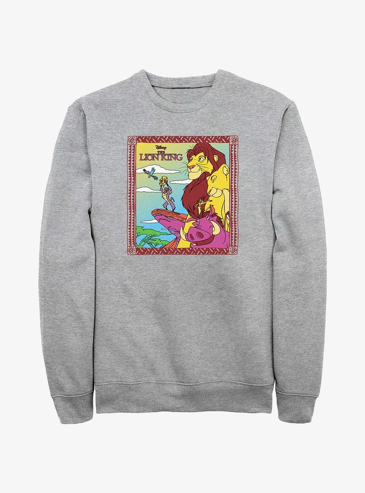 Disney The Lion King Cover Frame Sweatshirt