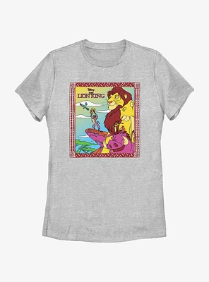 Disney The Lion King Cover Frame Womens T-Shirt