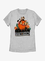 Disney The Lion King Worried Bout Nothing Portrait Womens T-Shirt