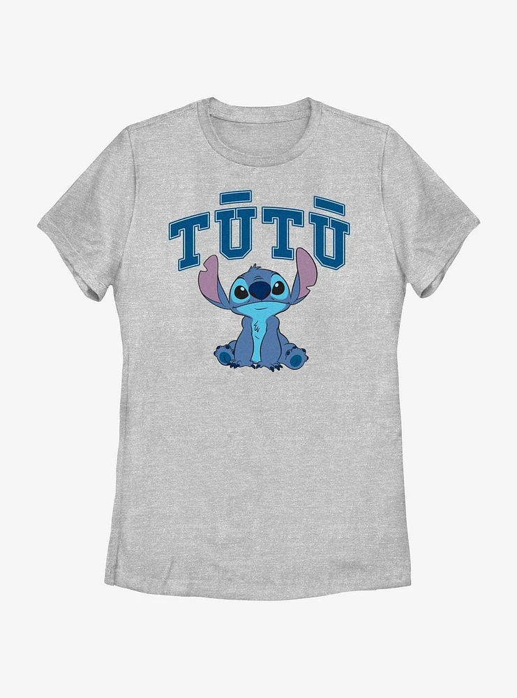 Disney Lilo & Stitch Tutu Sitting Womens T-Shirt