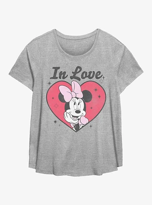 Disney Minnie Mouse Love Girls T-Shirt Plus