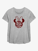 Disney Minnie Mouse Best Mom Ever Girls T-Shirt Plus