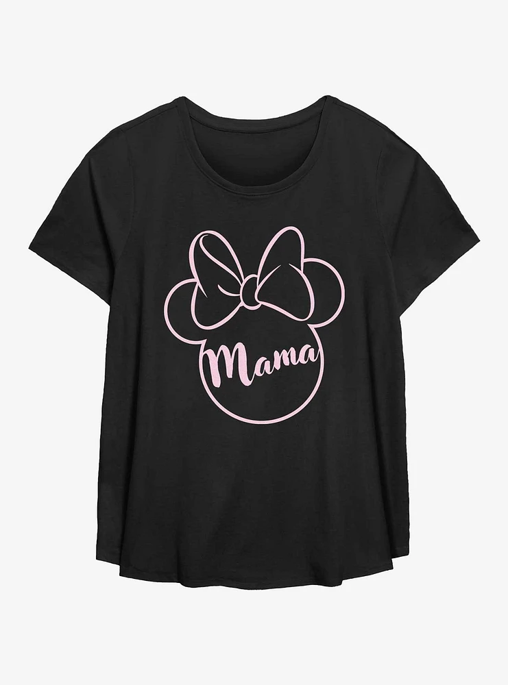 Disney Minnie Mouse Mama Girls T-Shirt Plus