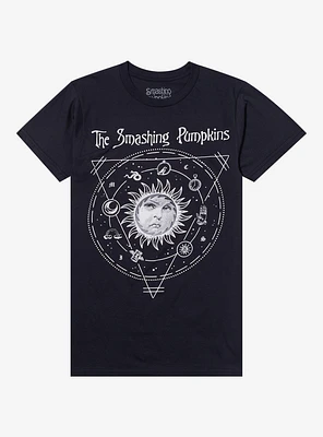 The Smashing Pumpkins Cosmic Chart Relaxed Fit Girls T-Shirt