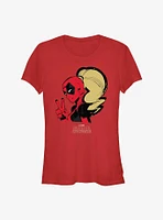 Marvel Deadpool & Wolverine Lady Peace Girls T-Shirt