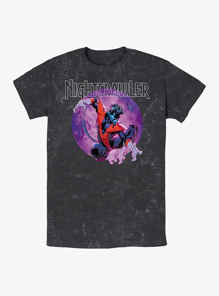 X-Men Framed Nightcrawler Mineral Wash T-Shirt