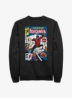 Marvel X-Men Nightcrawler Comic Cover Sweatshirt