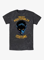 X-Men Nightcrawler This Is My Costume Mineral Wash T-Shirt