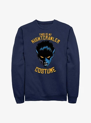 X-Men Nightcrawler This Is My Costume Sweatshirt